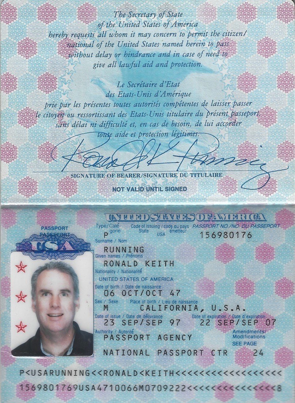 RKR 1997-9-23 Passport