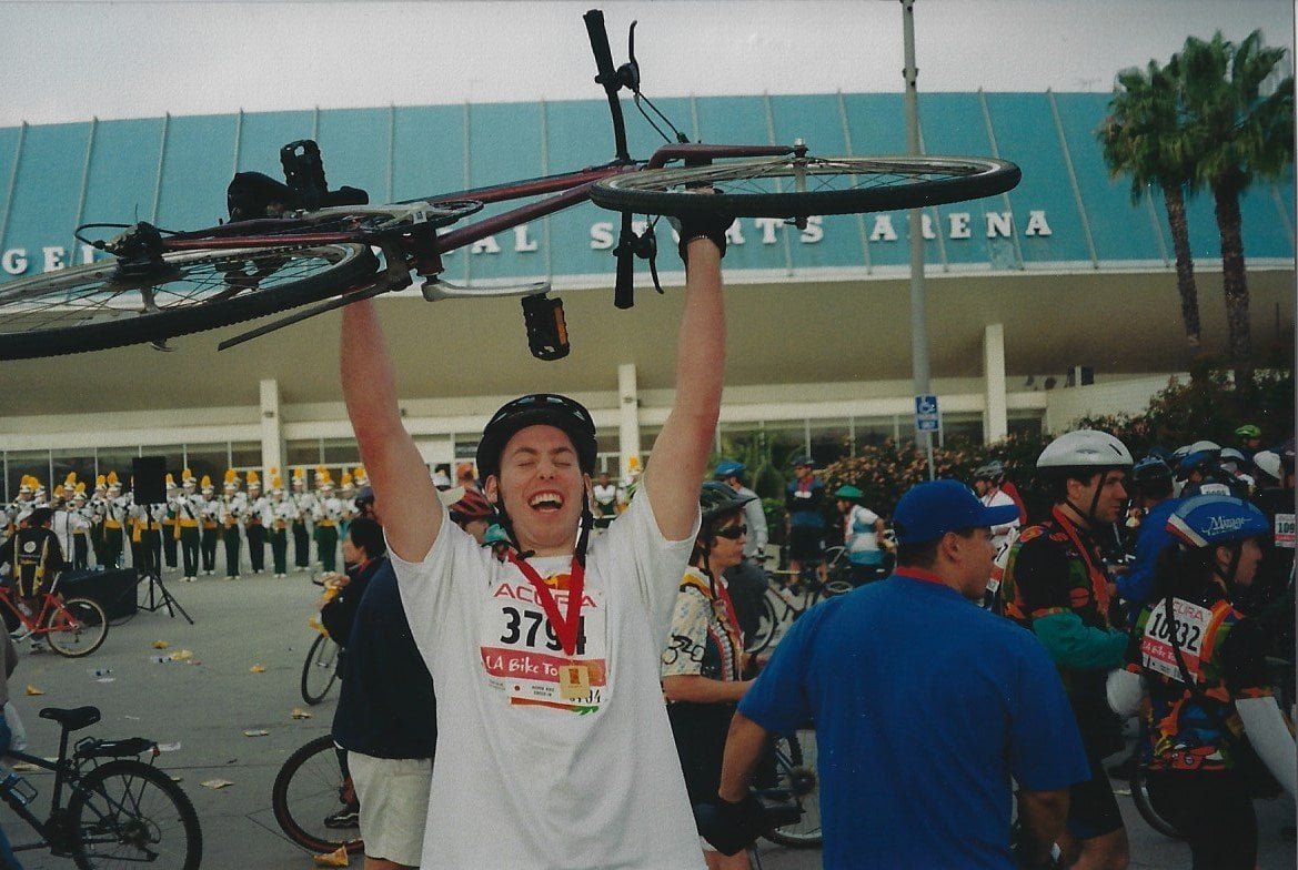 RKR 1999-3-14 LABike wJames2