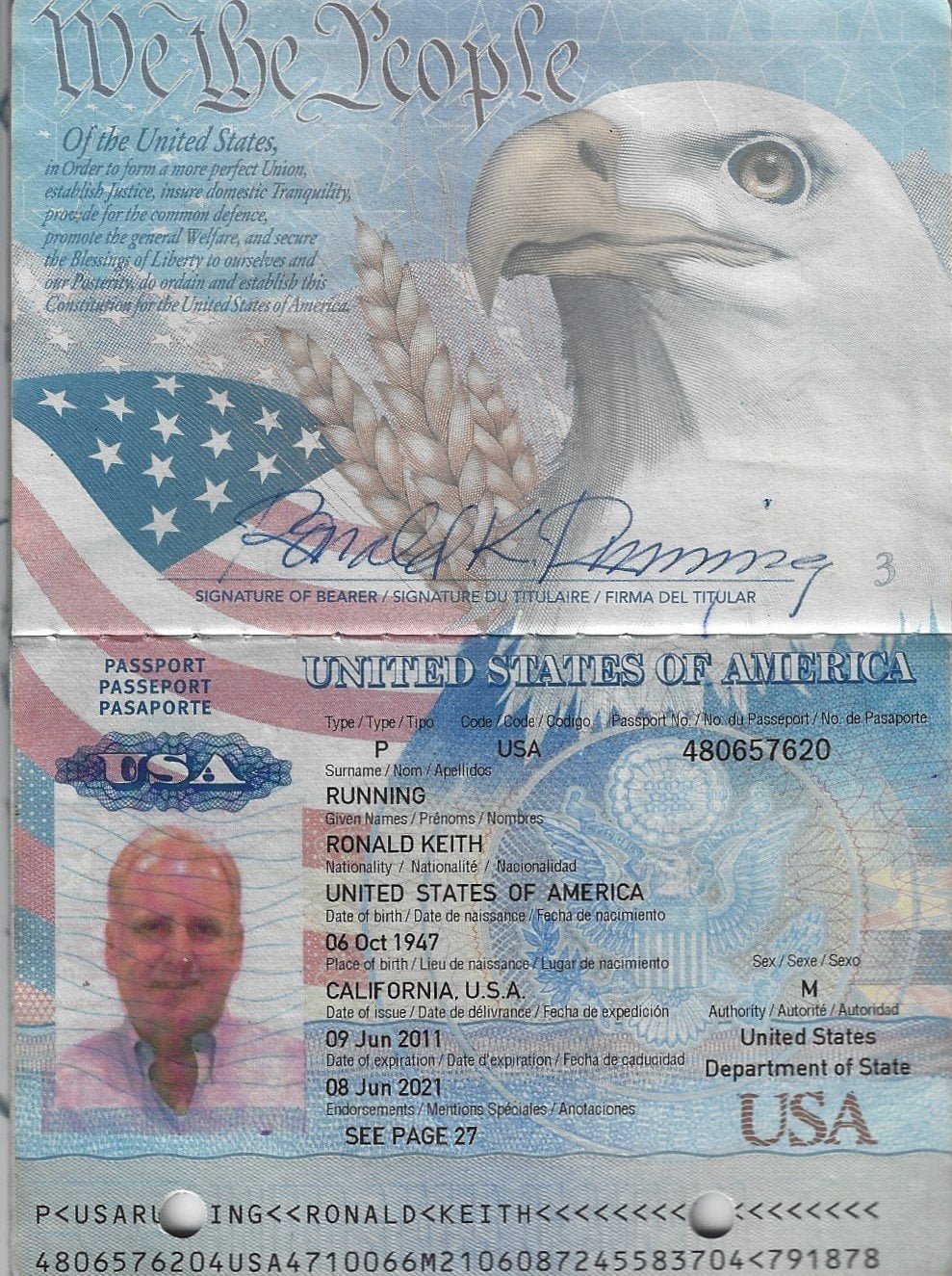RKR 2011-6-9 Passport